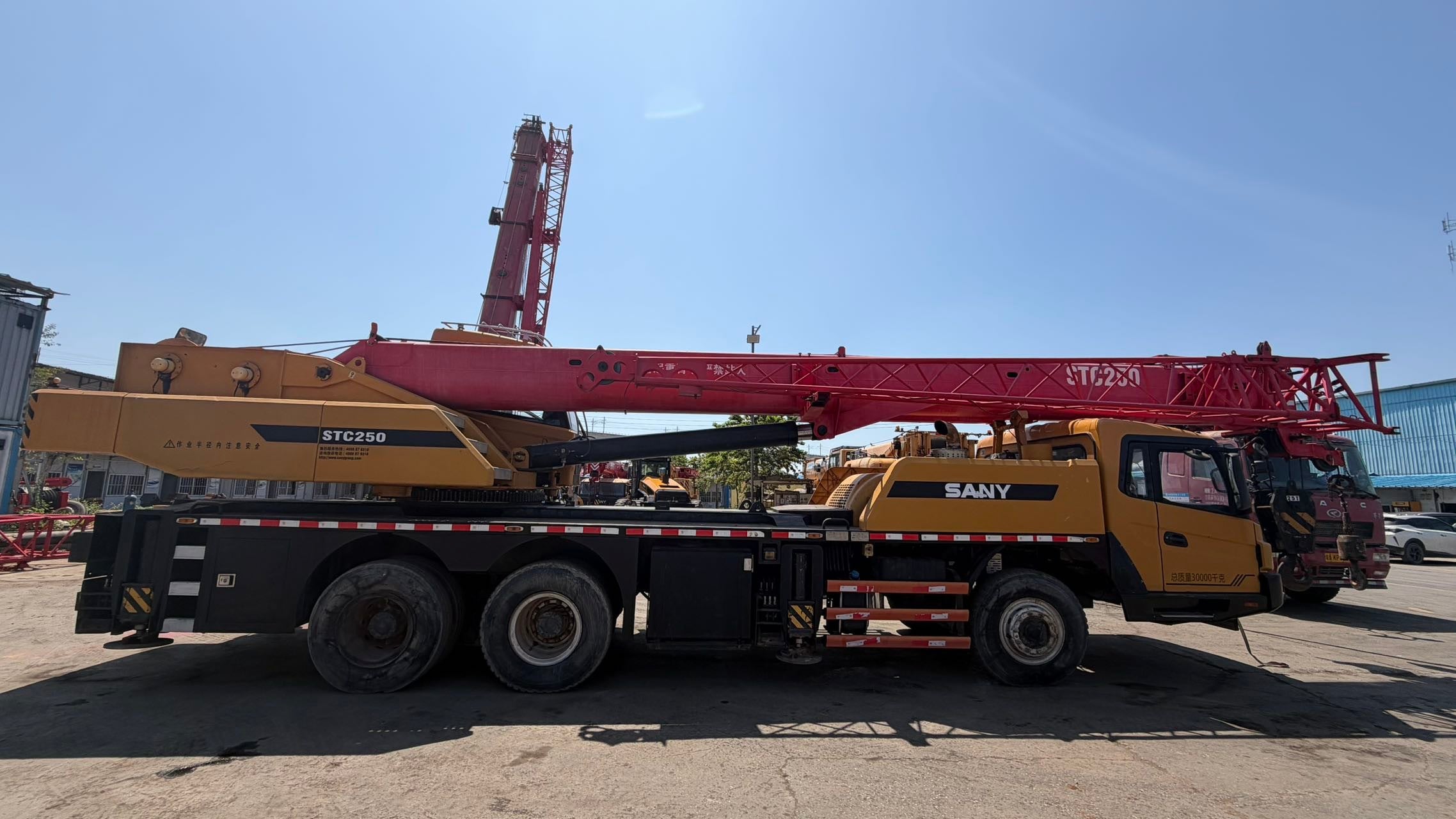 2018  25TON  SANY  STC250