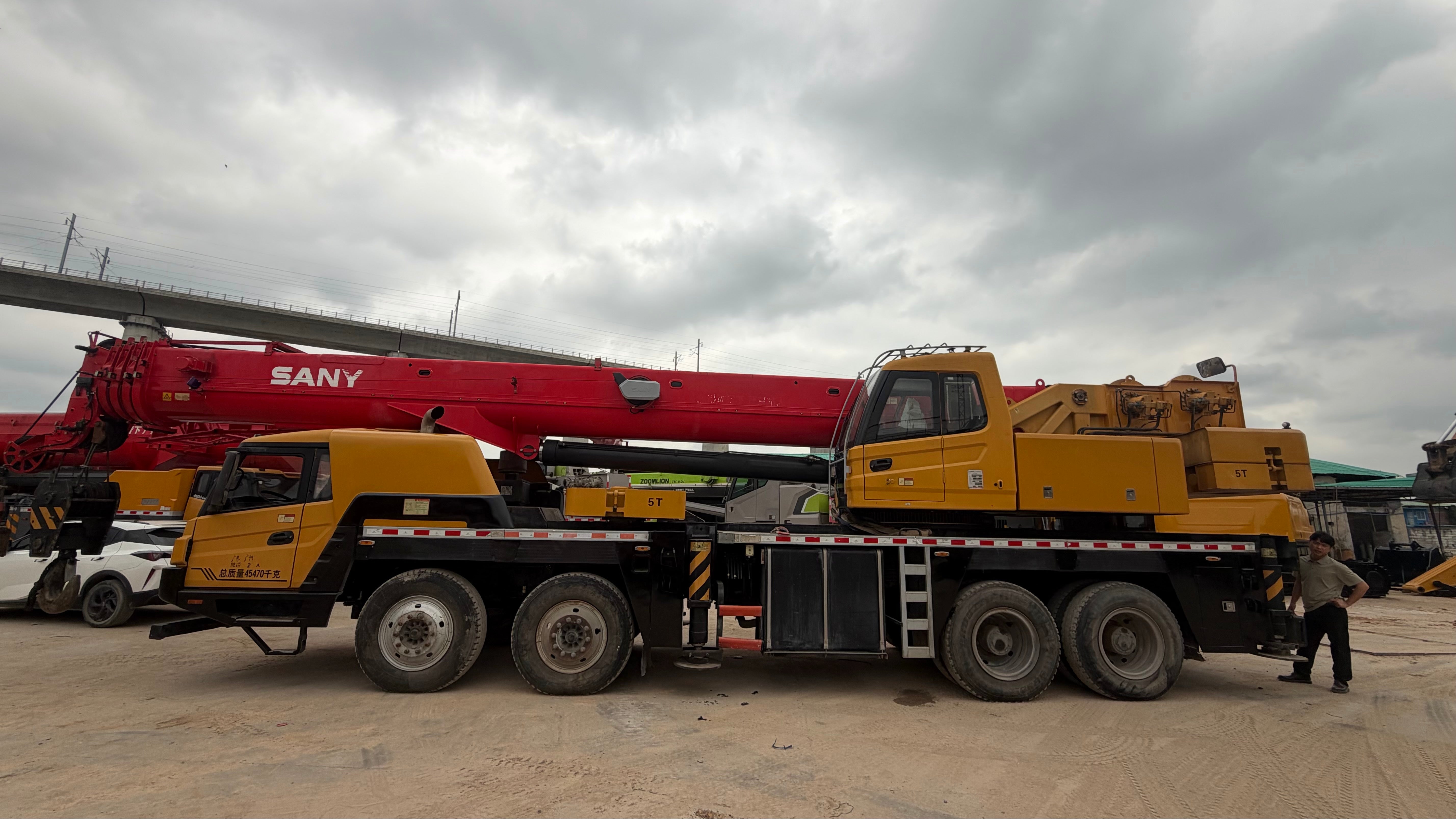 2019 SANY STC750S Mobile Truck Crane 75Ton
