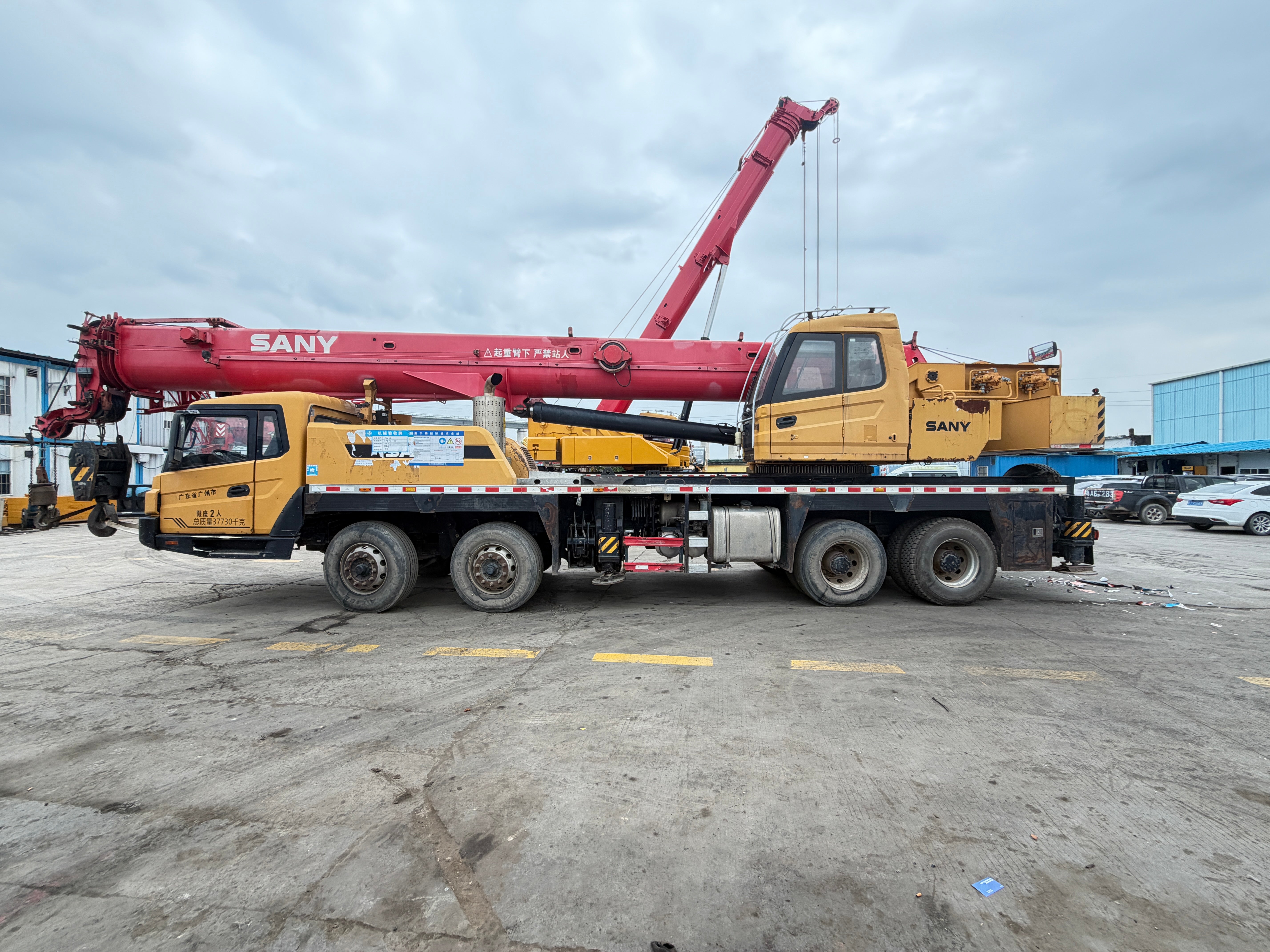 2019 SANY STC350T Truck Crane 35 Ton