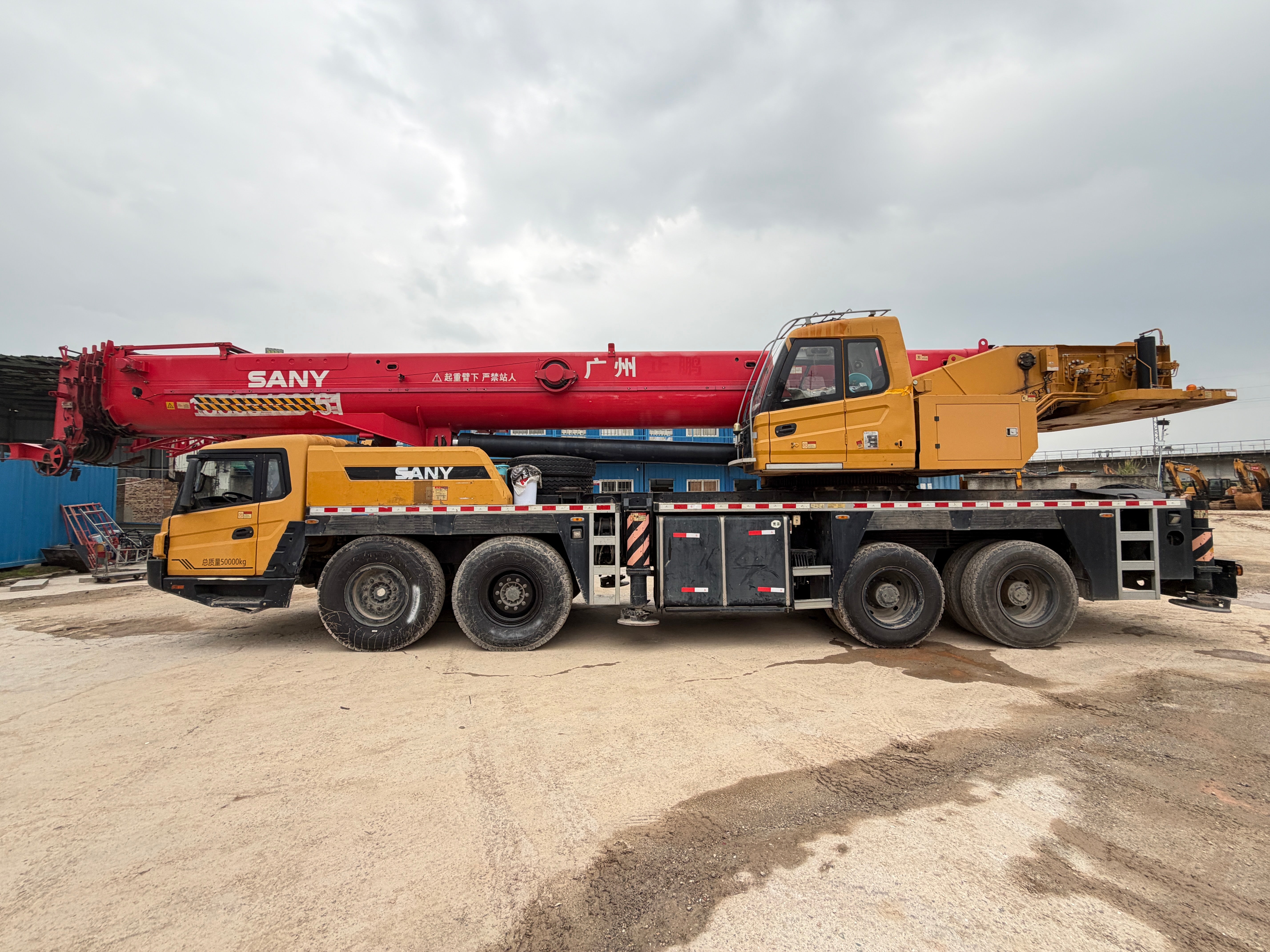 2021 SANY STC800E5  80TON
