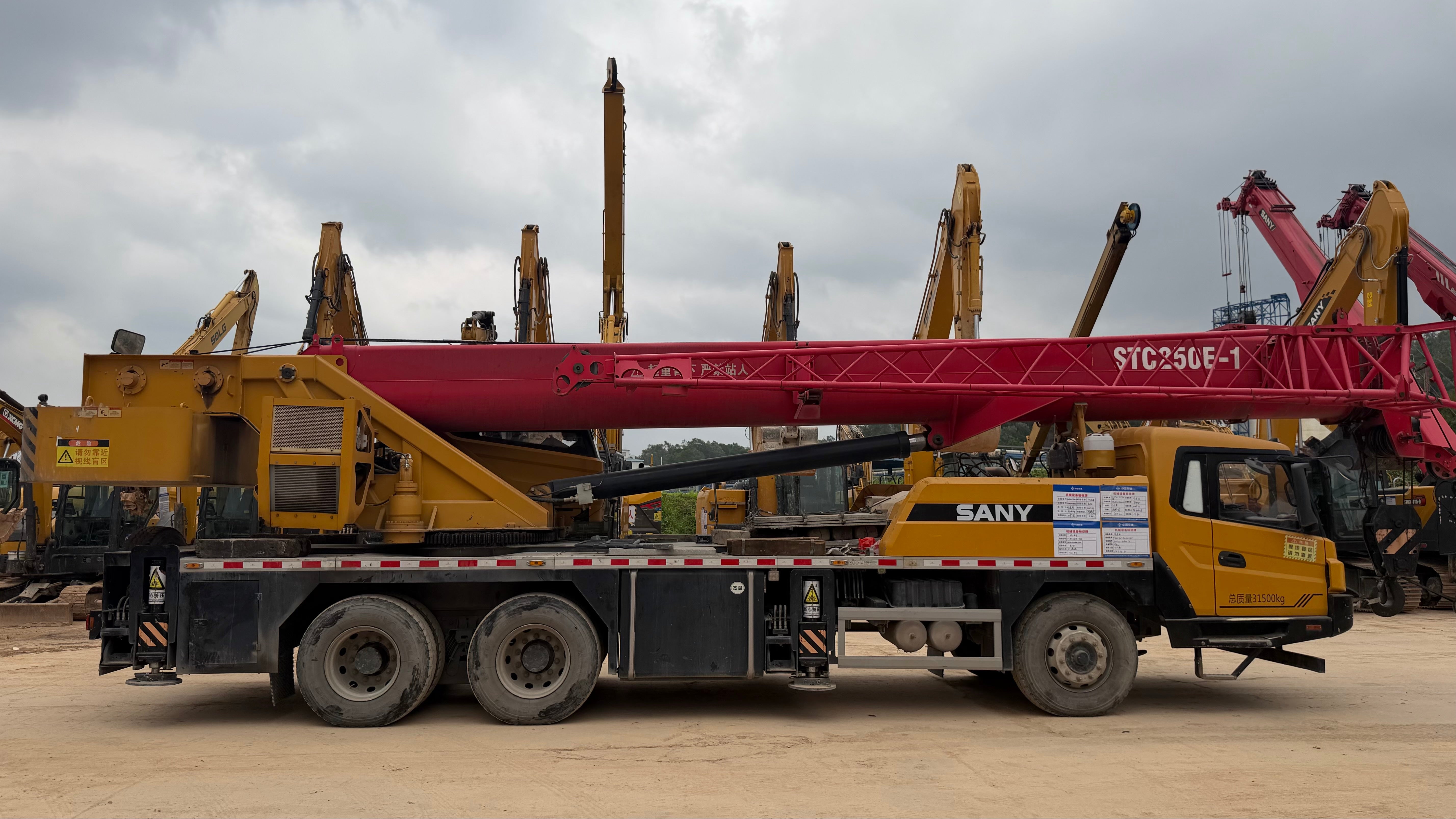2023 SANY STC250E-1 Mobile Truck Crane 25 Ton