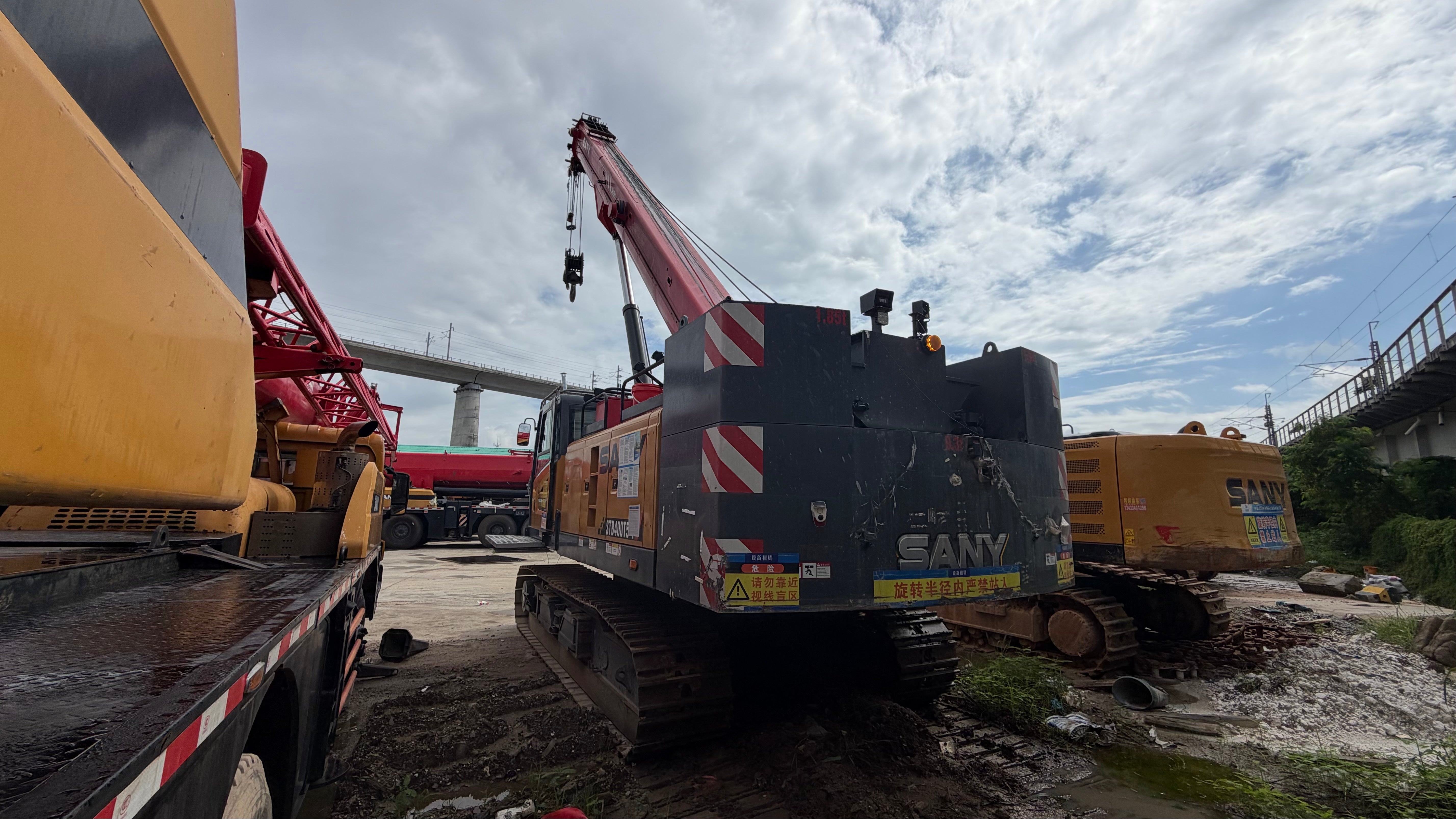 2024 SANY STB400T5-7 Crawler Crane 40 Ton