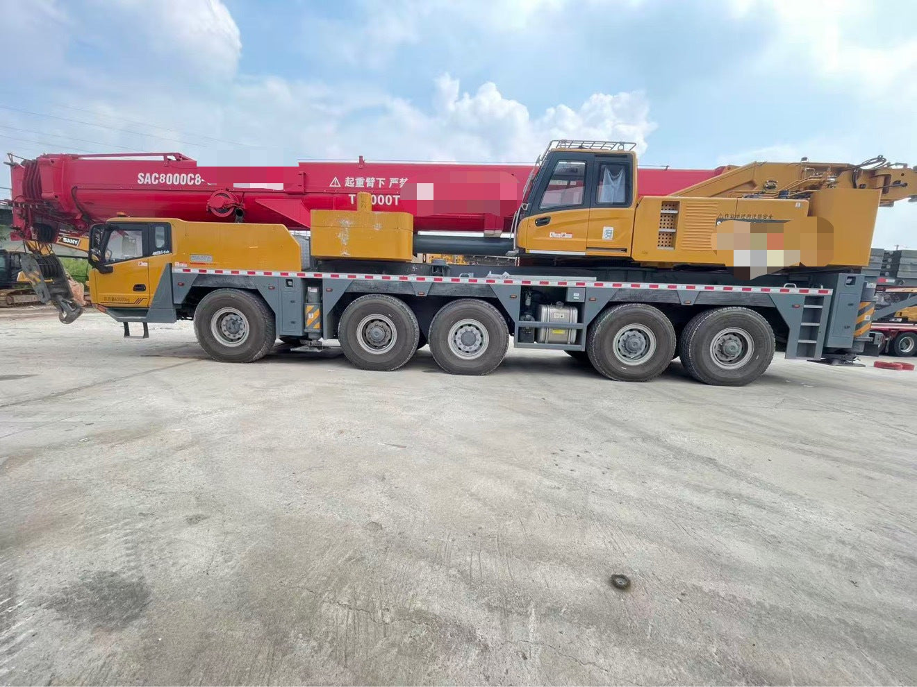 2025 SANY SAC3000C8-8pro Truck Crane 300 Ton