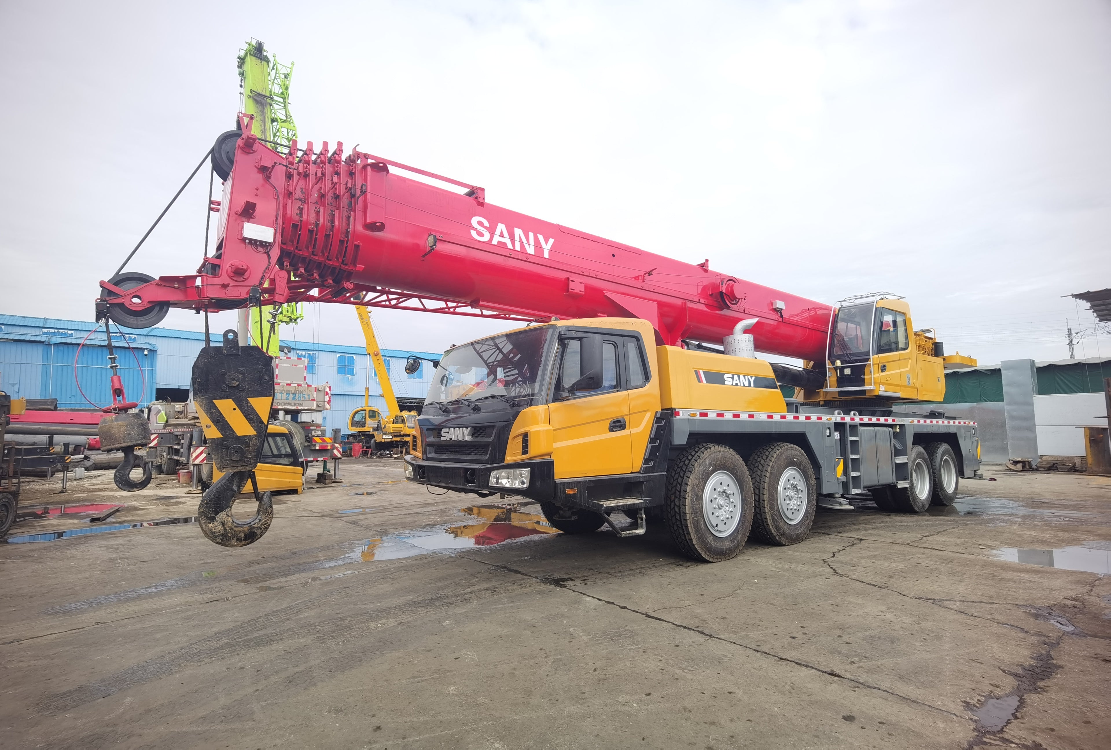 SANY 80TON 2021  TRUCK CRANE