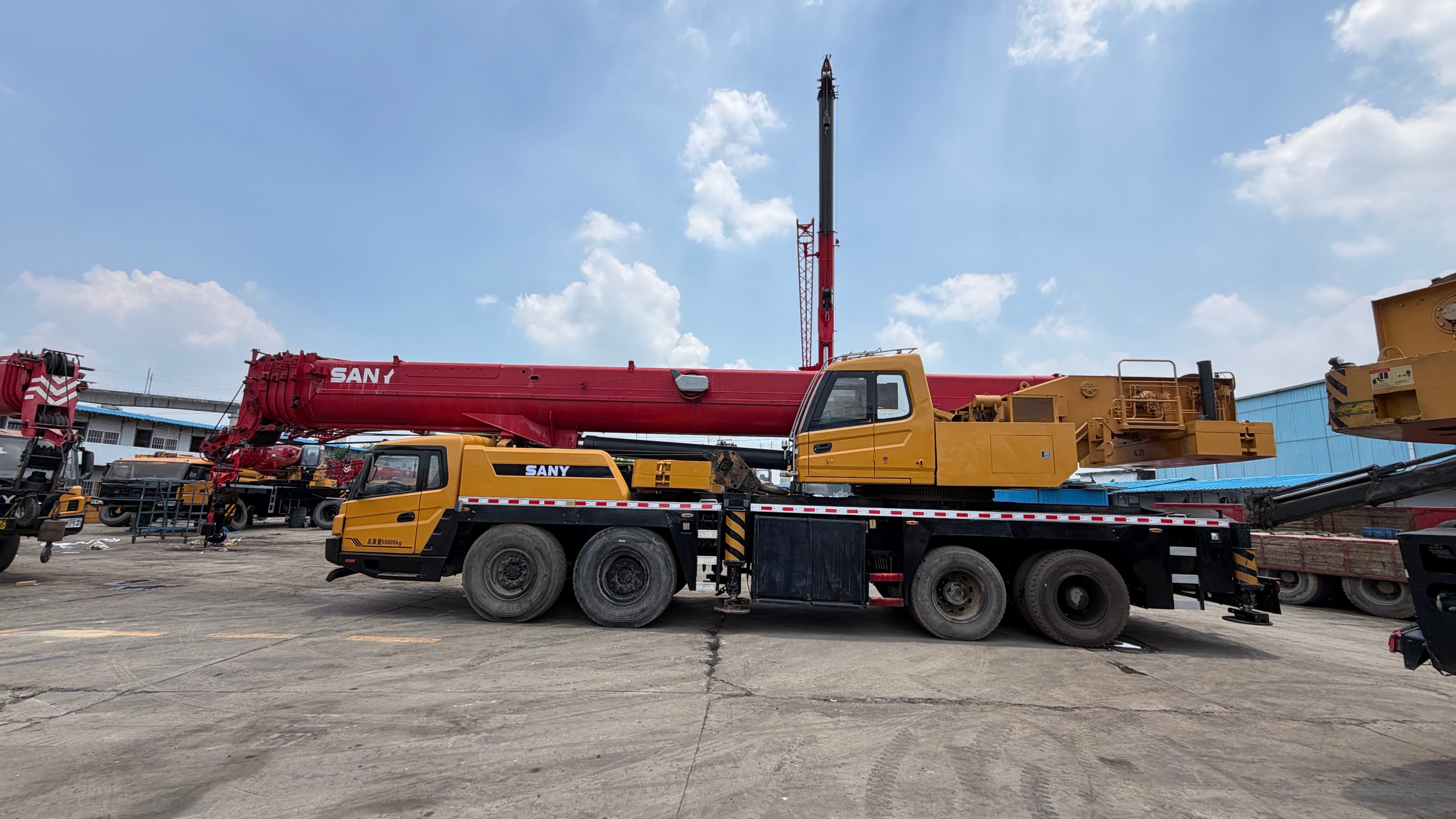2017 SANY STC800 Truck Crane 80 Ton