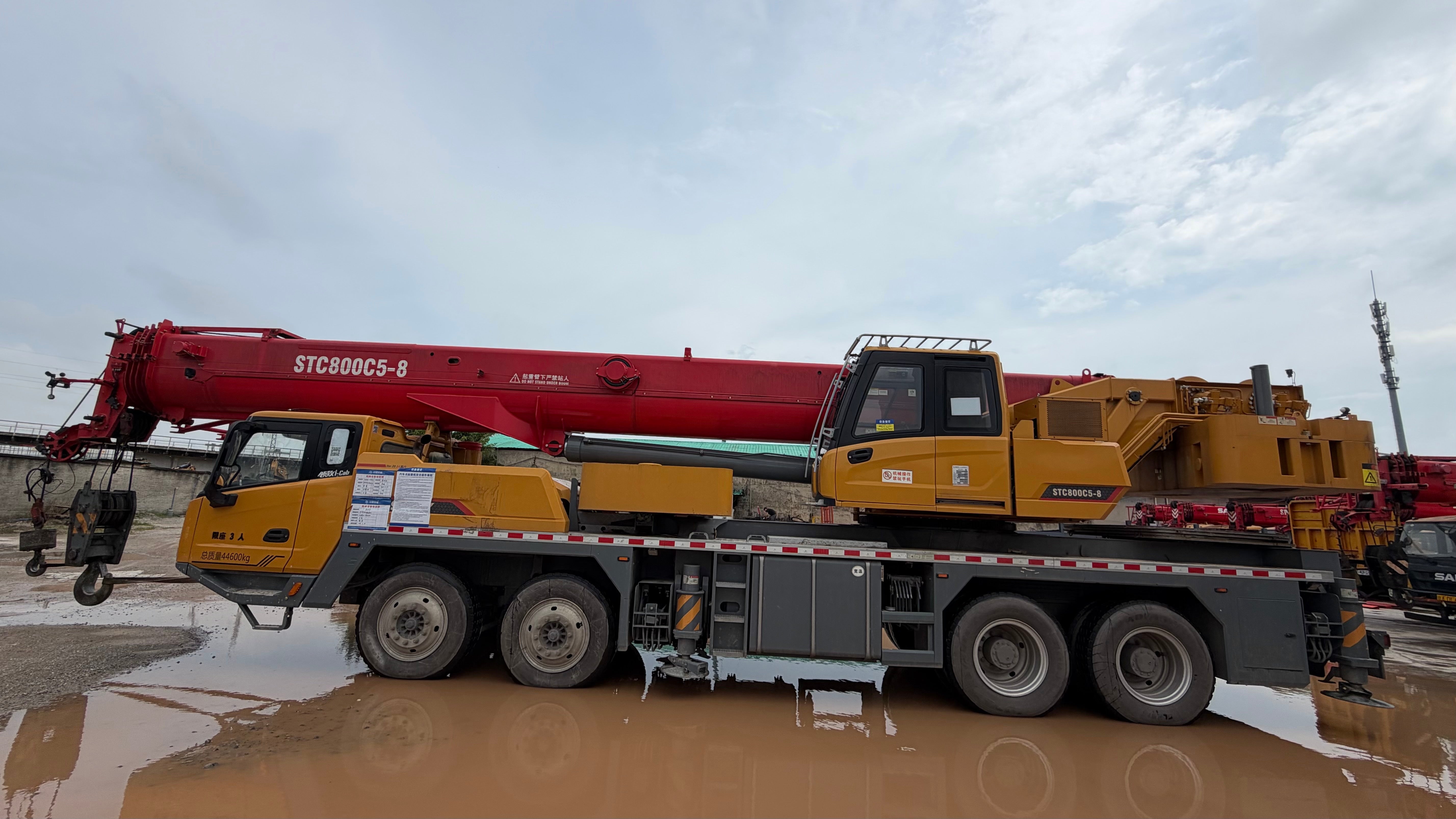 2025 SANY STC800C5-8 Truck Crane 80Ton