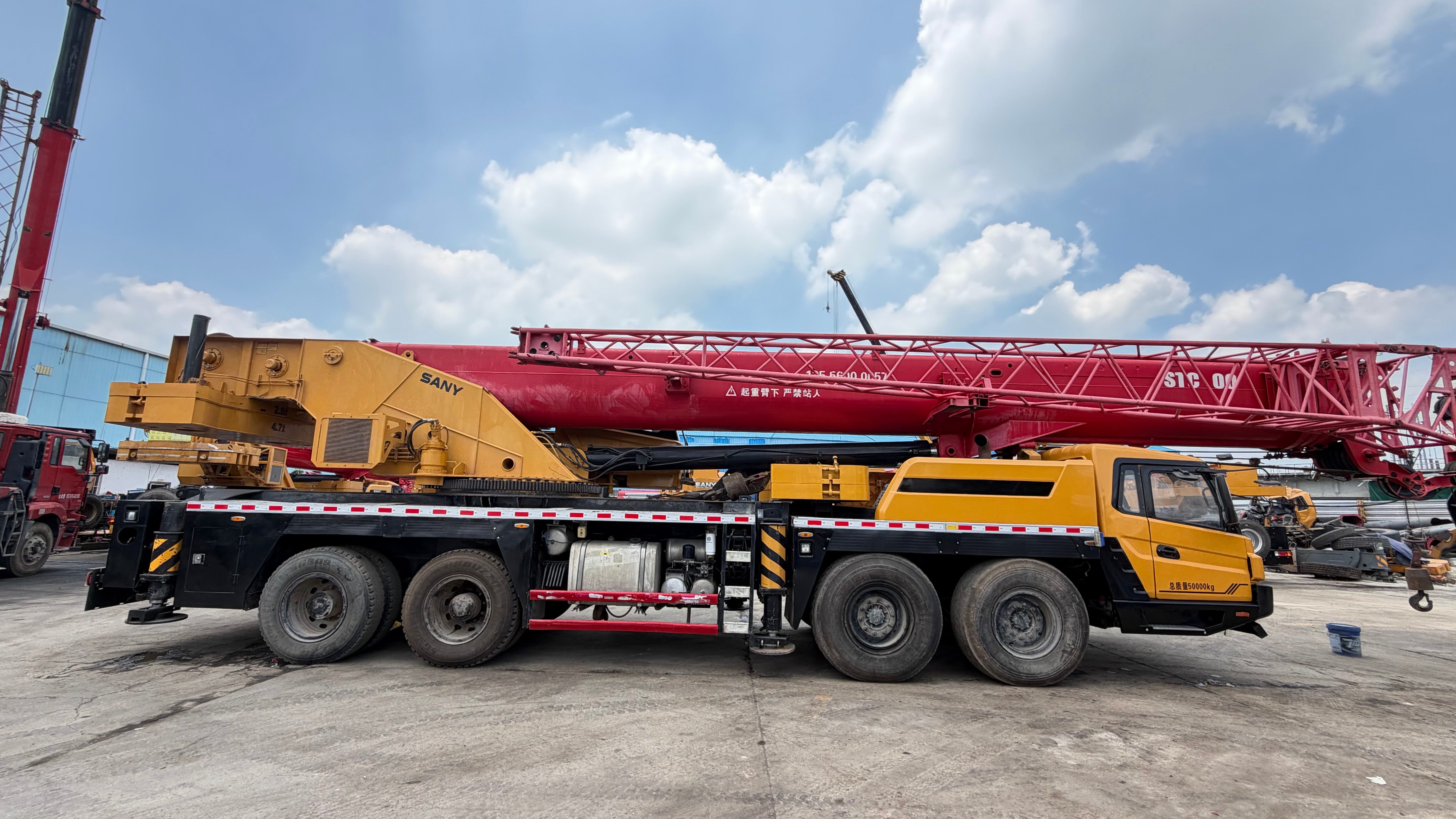 2017 SANY STC800 Truck Crane 80 Ton